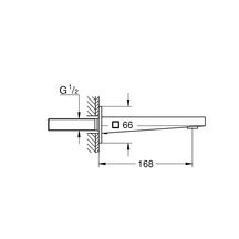 Bec Bain déverseur GROHE Plus Chromé Réf. 13404003