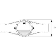 Compteur volumétrique eau froide AQUADIS 260mm DN30 pré-équipé com. Réf AQ30DMTSN