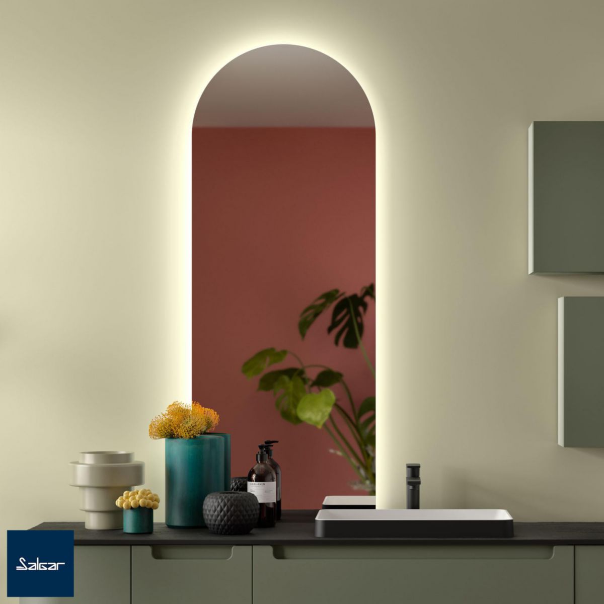 Miroir EMILE 500 LED IP44 réf : 97643