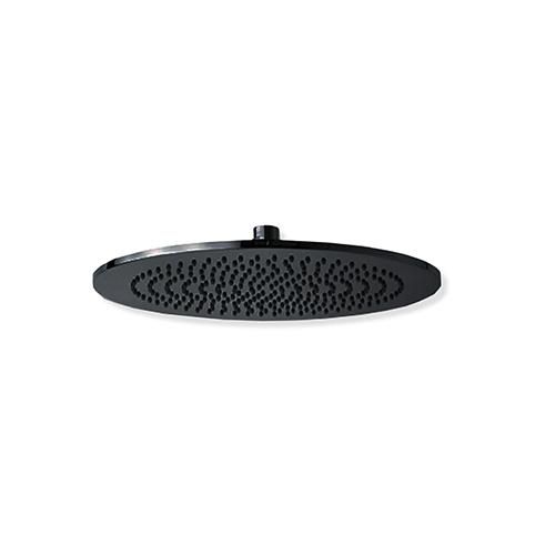 Douche de tête slim Vienna laiton ronde 25 cm noir Réf. SD31213