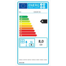 Insert à bois en acier étanche 9kW HONORE 700 Réf. FR9011100B