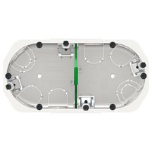 Multifix - boîte d'encastrement - diamètre 67 mm - profondeur 40 mm - 2 postes entraxe 71 mm Réf. IMT35924