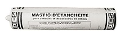 Cartouche 310 ml mastic colle silicone - Pâte silicone translucide, onctueuse non coulante - Etanchéité et fixation des composants de VMC gaz 11090053