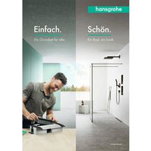 hansgrohe uBox universal Corps d'encastrement pour caniveau de douche linéaire pour installation standard