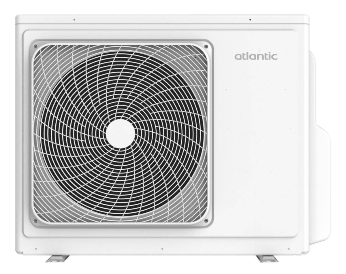 Unité extérieure multi-splits 5000W R32 - 2U 018 NBB.UE - unité bi-splits - dc inverter - mono-ventilateur compact - liaisons frigorifiques 30m maximum - fonctionnement jusqu'à -15°C extérieur en mode chaud - alimentation monophasé 230V Réf. 872161