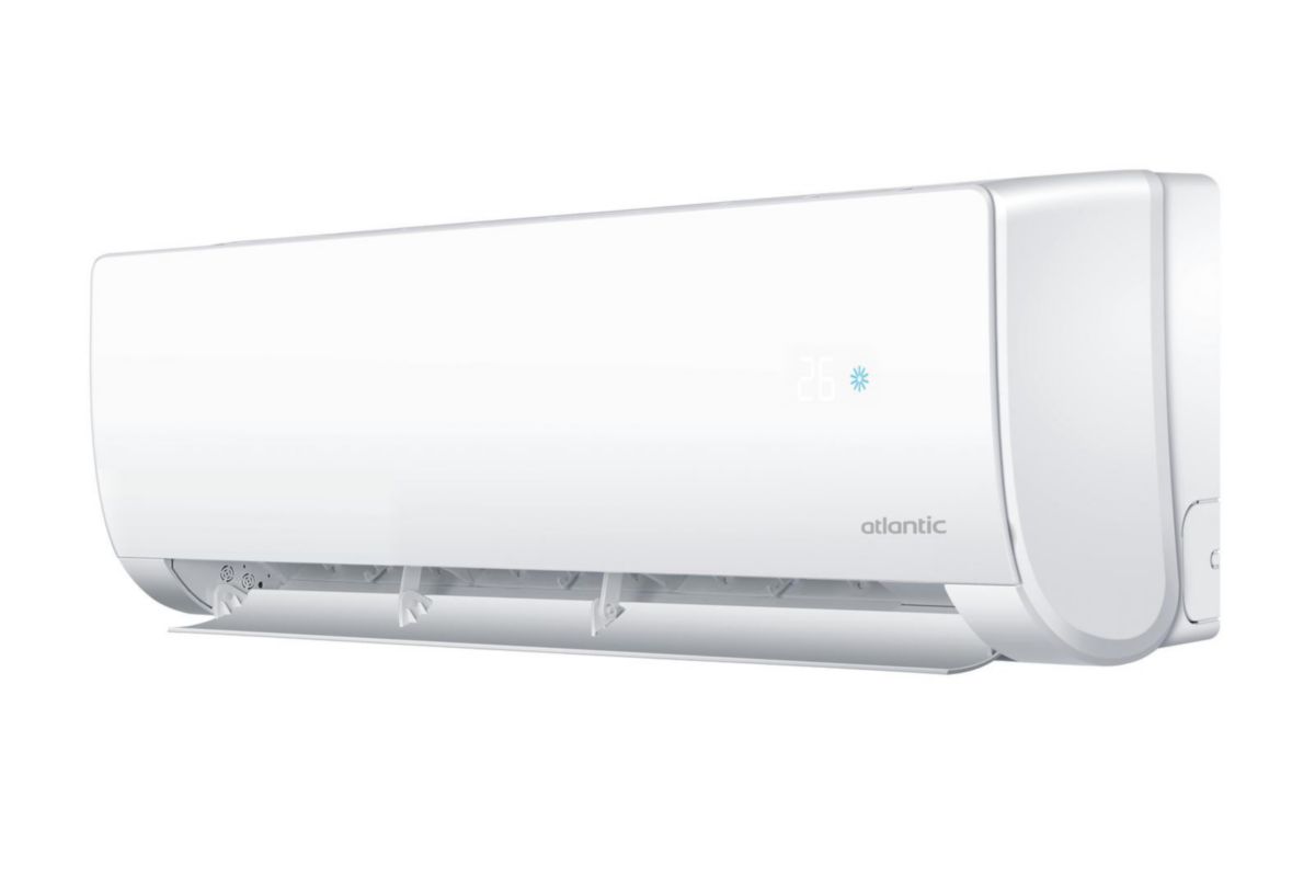 Unité intérieure climatiseur mural Zenkeo 2000W R32  dc inverter confort acoustique wifi intégré  télécommande infrarouge compatible multisplits  fonction de ionisation réf: 873833