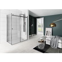 Paroi de douche Kinestyle coulissant avec fixe 170 x 80 Réf. PA1715CTNE