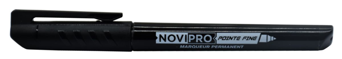 Marqueur pointe fine noir Novipro