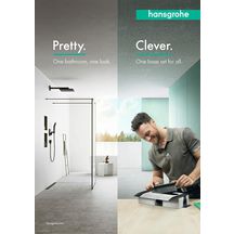 hansgrohe uBox universal Corps d'encastrement pour caniveau de douche linéaire pour installation standard