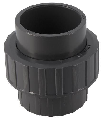 Union 3 pièces avec joint EPDM K62 PVC-U F/taraudage diamètre 63-2 réf. B3P1G63