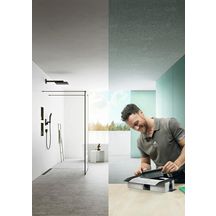 hansgrohe uBox universal Corps d'encastrement pour caniveau de douche linéaire pour installation standard