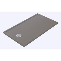 Receveur de douche Quadro Kromat Ardoise 100x160 Iron Réf. SQUS0096-IRO