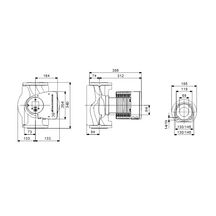 Circulateur Magna3 collectif 40 - 120F N entraxe 250 mm PN6 / 10 qualité EuP Ready réf. 97924351