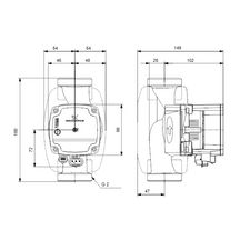 Circulateur Alpha1 l 32 - 40 180 1 x 230V 50 Hz 6 H Réf 99160587