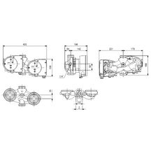 Circulateur Magna1 D 32-60 entraxe 180mm 1x230V PN10 Réf 99221239