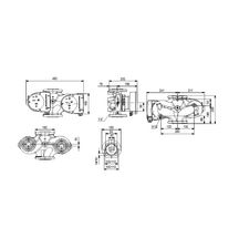 Circulateur Magna1 D 40-60 F entraxe 220mm 1x230V PN6/10 Réf 99221294