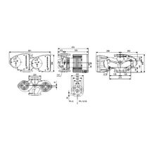 Circulateur Magna1 double 80 - 120F 360 1 x 230V PN10 Réf 99221421