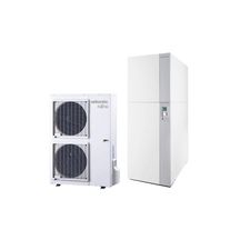 Pompe à chaleur hybride avec appoint fioul. Air-eau Alféa Hybrid Duo Fioul 13,5 kW 230 V Mono Classe énergétique ECS A réf. 524832