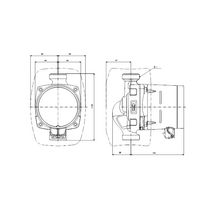 Circulateur Alpha3 15 - 60 130 1 x 230V 50 Hz 6 H Réf 99371950