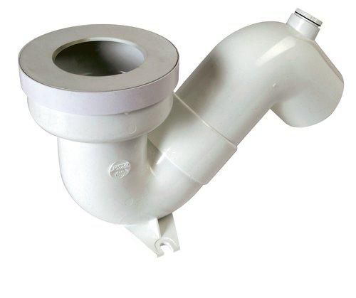 Siphon siège à la turque sortie à 45° PVC diamètre 100mm (110-135) YU 24