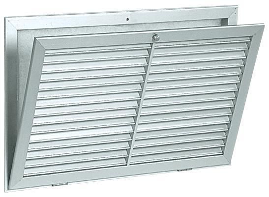 Plénum RT 160 avec piquage arrière D355 pour grille AC 161 WZ F1 622x422 mm - Dimensions : 604x404 mm  11053533