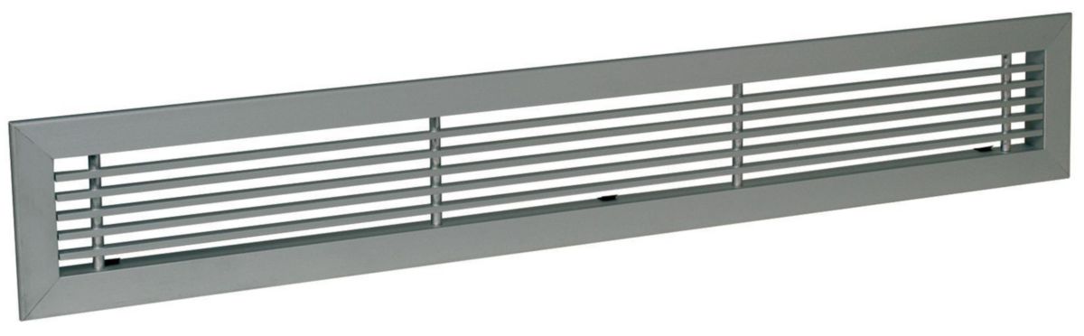 Contre-cadre de montage F4 en acier galva pour grille murale Gridlined/AC/SC - 250x150 mm - 11053766