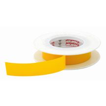 Rouleau 25ml bande jaune auto-adhésive protection larg.19mm Réf F010025