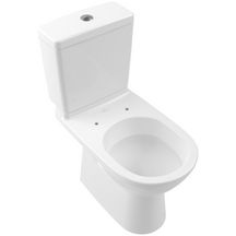 Cuvette sur pied pour ensemble WC à fond creux ONOVO 36x67cm en porcelaine, avec sortie verticale, blanc réf. 56610101