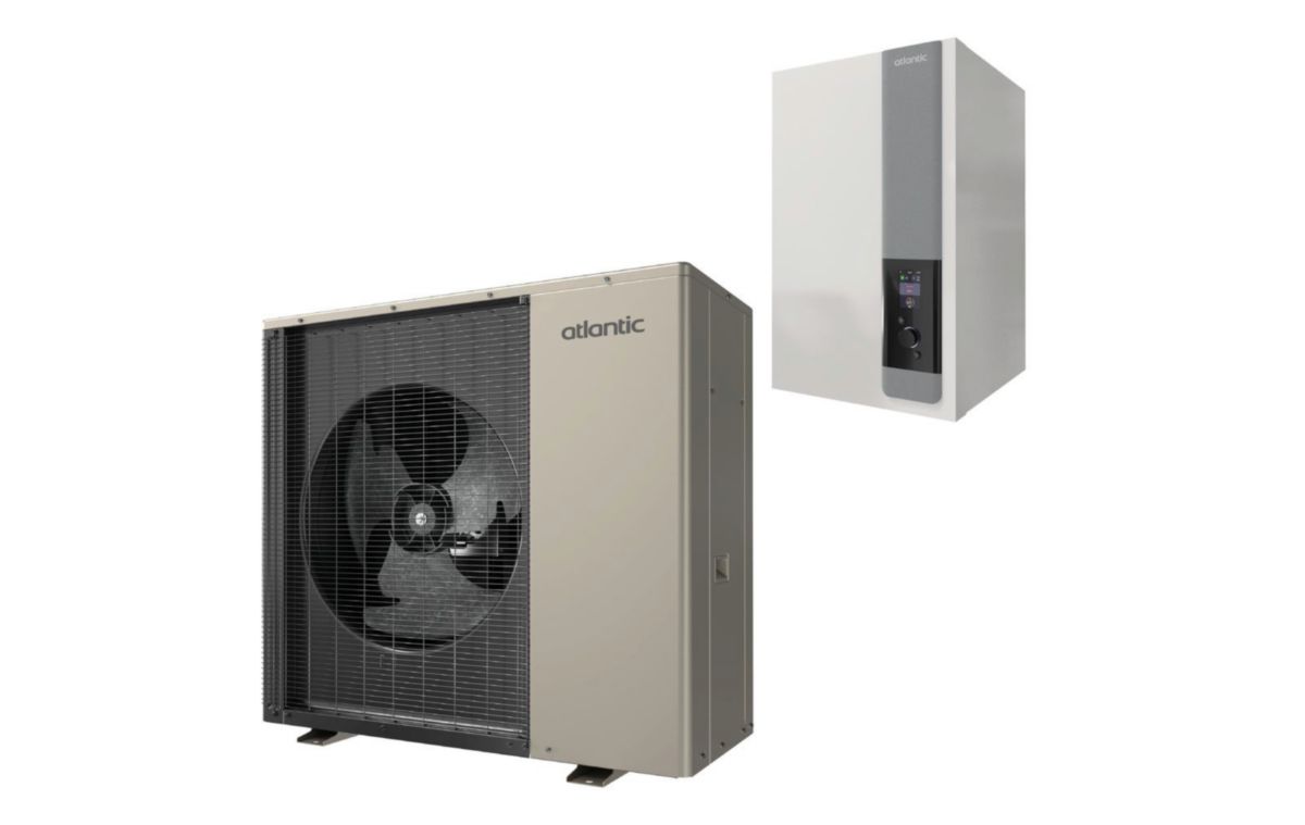 Pompe à chaleur air/eau monobloc inverter (60DC) EXCELLIA M 8 kW monophasée - chauffage réf: 526988