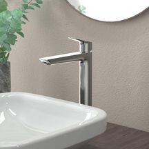 hansgrohe Logis Mitigeur de lavabo 240 Fine sans tirette ni vidage, Chrome