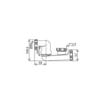 Siphon Altech plastique visitable orientable