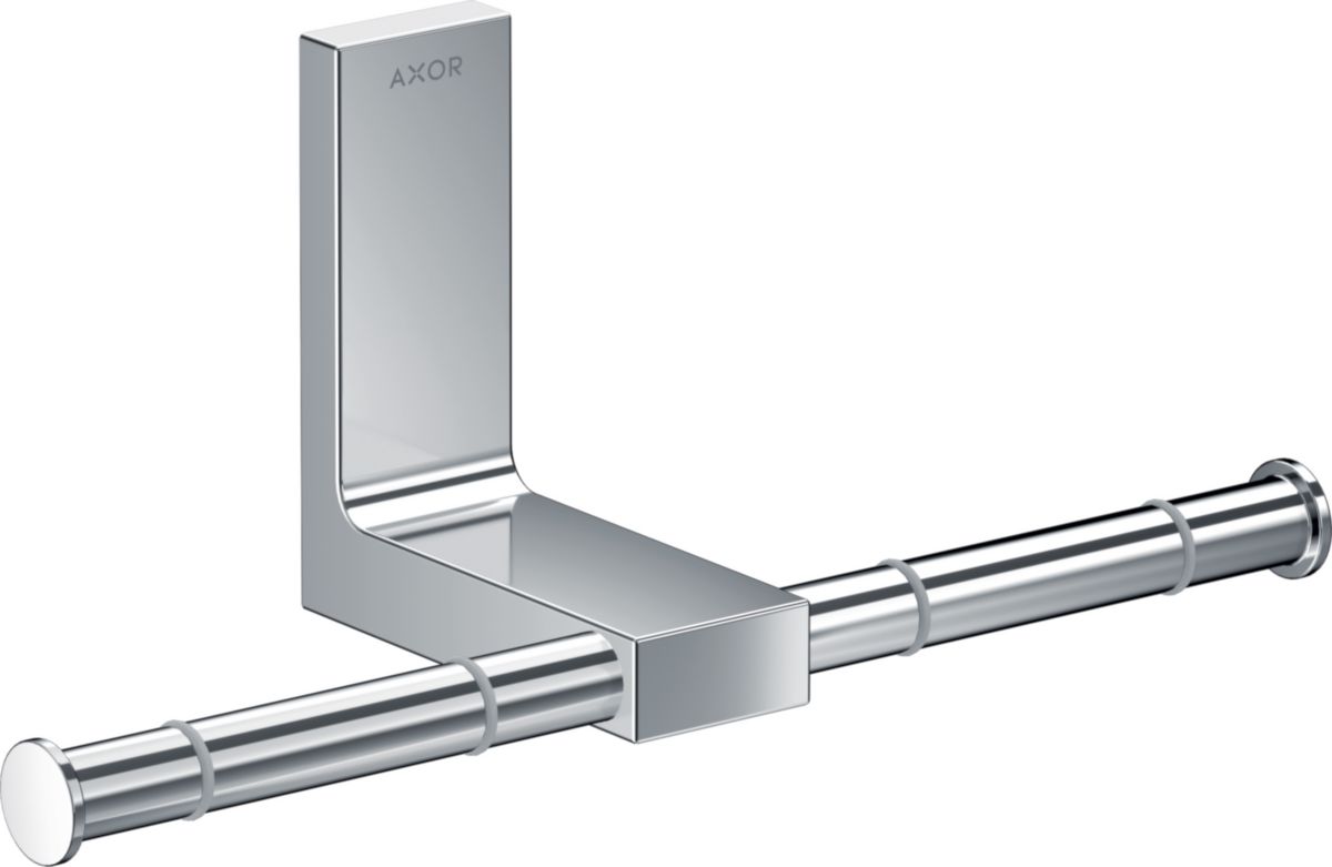 AXOR Universal Rectangular Porte-papier WC double, Chromé