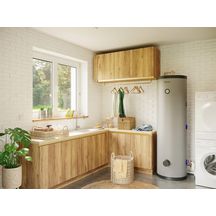 Préparateur d'eau chaude sanitaire sol de 300 L en acier Inox pour pompes à chaleur aérothermique et géothermique Réf. 500251