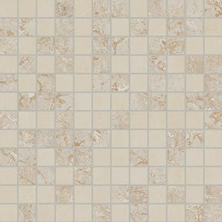 Grès cérame Naxos Bold fairy beige 2,5 x 2,5 mosaïque 30 x 30 cm 0135743