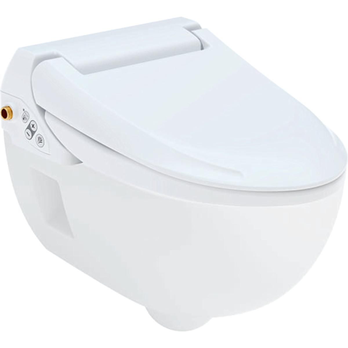 Pack WC lavant dit japonais suspendu AquaClean 4000 sans bride blanc alpin Réf. 146.135.11.1