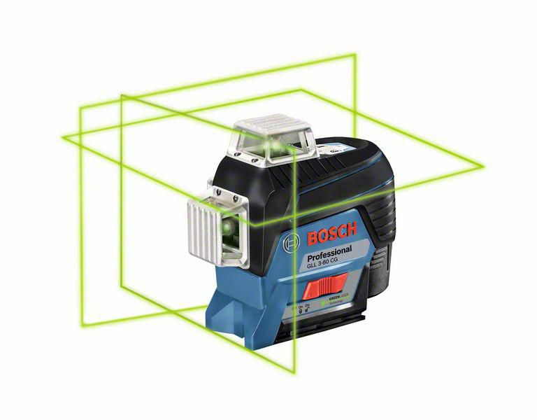 Laser Bosch GLL 3-80 CG + BM1 Plus (L-Boxx) Réf. 0601063T00