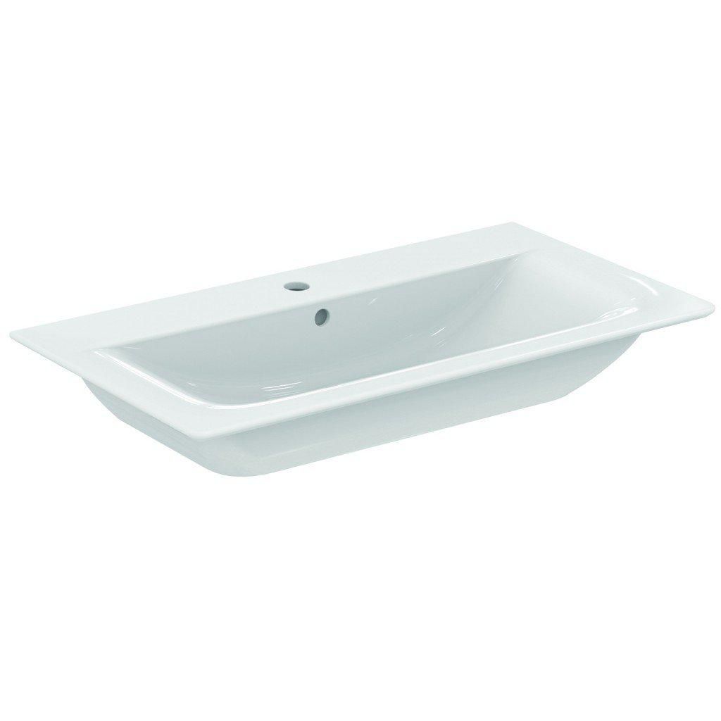 Lavabo CONNECT AIR plan 84 cm blanc Réf. E027901