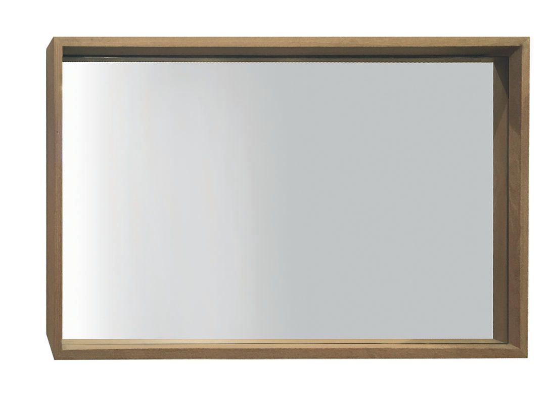 Miroir en chêne L 90xP10xH60 cm   Réf. 5.00.113