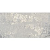 Faïence Arte Deco Iron décor gris 20 x 40 cm