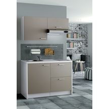 Meuble bas ONELIA 60 cm 1 porte, Argile