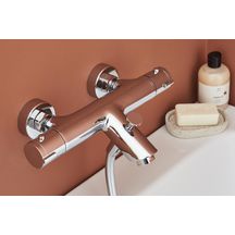 Mitigeur thermostatique bain-douche mural chrome Réf. E24335-CP