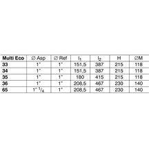 Pompe multicellulaire MUTLI ECO 35E horizontale auto-amorçante monophasée réf 40982841