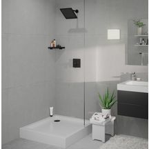 hansgrohe Crometta E Douche de tête 240 1jet, Noir mat