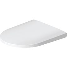 Abattant Duravit D-Neo fermeture lente SoftClose 376x441x43 mm blanc Réf. 0021690000