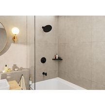 hansgrohe Crometta S Douche de tête 240 1jet, Noir mat