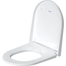 Abattant Duravit D-Neo fermeture lente SoftClose 376x441x43 mm blanc Réf. 0021690000