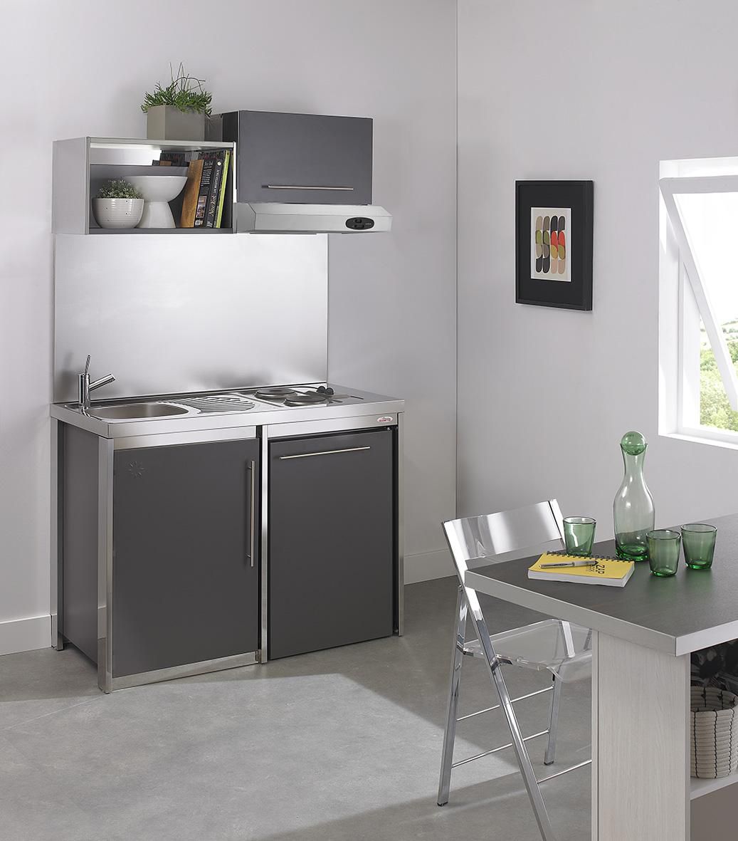 Crédence frontale FAZH L120  cm inox 18/10