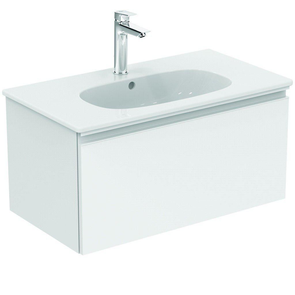 Lavabo TESI plan 83 x 45 cm blanc Réf. T350901