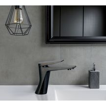 Mitigeur lavabo SPIRIT PVD noir mat Réf. 202PZ211