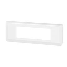 Legrand - plaque de finition horizontale Mosaic pour 6 Modules blanc Réf. 078816L